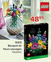 Promotions 10313 bouquet de fleurs sauvages - Lego - Valide de 03/05/2024 à 09/06/2024 chez Euro Shop