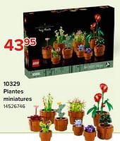 Promotions 10329 plantes miniatures - Lego - Valide de 03/05/2024 à 09/06/2024 chez Euro Shop