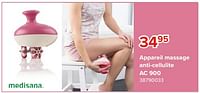 Promotions Appareil massage anti-cellulite ac 900 - Medisana - Valide de 03/05/2024 à 09/06/2024 chez Euro Shop