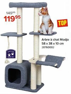 Promoties Arbre à chat modjo - Euro Pet - Geldig van 03/05/2024 tot 09/06/2024 bij Euro Shop