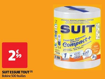 Promoties Suit essuie tout - Suit - Geldig van 07/05/2024 tot 13/05/2024 bij Auchan