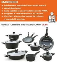 Promotions Casserole avec couvercle 20 cm - Produit Maison - Euroshop - Valide de 03/05/2024 à 09/06/2024 chez Euro Shop