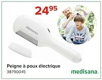 Promotions Medisana peigne à poux électrique - Medisana - Valide de 03/05/2024 à 09/06/2024 chez Euro Shop