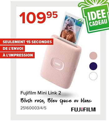 Promotions Fujifilm mini link 2 - Fujifilm - Valide de 03/05/2024 à 09/06/2024 chez Euro Shop
