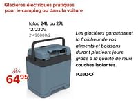 Promotions Glacières électriques pratiques pour le camping ou dans la voiture - Igloo - Valide de 03/05/2024 à 09/06/2024 chez Euro Shop