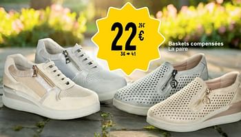 Promoties Baskets compensées - Huismerk - Cora - Geldig van 07/05/2024 tot 18/05/2024 bij Cora
