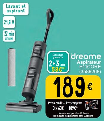 Promotions Dreame aspirateur h11core - Dreame - Valide de 07/05/2024 à 18/05/2024 chez Cora