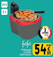 Promotions Frifri friteuse 918rr - FriFri - Valide de 07/05/2024 à 18/05/2024 chez Cora