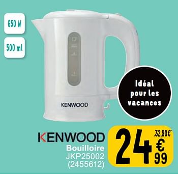 Promoties Kenwood bouilloire jkp25002 - Kenwood - Geldig van 07/05/2024 tot 18/05/2024 bij Cora