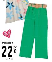 Promotions Pantalon - Produit maison - Cora - Valide de 07/05/2024 à 18/05/2024 chez Cora