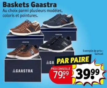 Promotions Baskets gaastra samuel - Gaastra - Valide de 07/05/2024 à 12/05/2024 chez Kruidvat