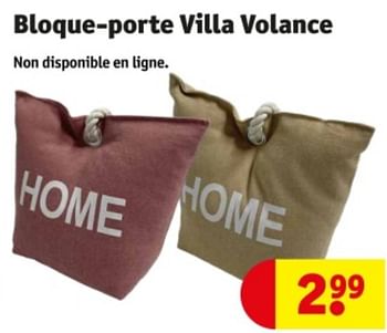 Promotions Bloque-porte villa volance - Villa Volance - Valide de 07/05/2024 à 12/05/2024 chez Kruidvat