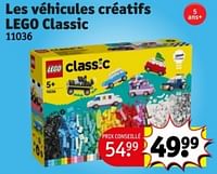 Promotions Les véhicules créatifs lego classic - Lego - Valide de 07/05/2024 à 12/05/2024 chez Kruidvat