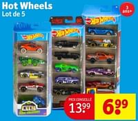 Promotions Hot wheels - Mattel - Valide de 07/05/2024 à 12/05/2024 chez Kruidvat
