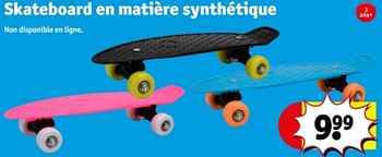 Promoties Skateboard en matière synthétique - Huismerk - Kruidvat - Geldig van 07/05/2024 tot 12/05/2024 bij Kruidvat