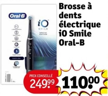 Promoties Brosse à dents électrique io smile oral-b - Oral-B - Geldig van 07/05/2024 tot 12/05/2024 bij Kruidvat