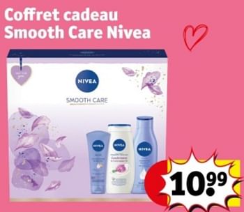 Promotions Coffret cadeau smooth care nivea - Nivea - Valide de 07/05/2024 à 12/05/2024 chez Kruidvat