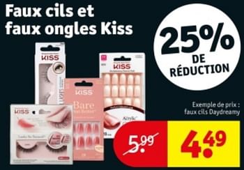 Promoties Faux cils daydreamy - Kiss - Geldig van 07/05/2024 tot 12/05/2024 bij Kruidvat
