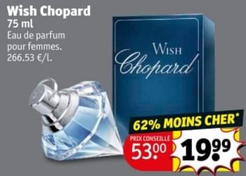 Promoties Wish chopard - Chopard Wish - Geldig van 07/05/2024 tot 12/05/2024 bij Kruidvat