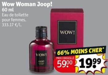 Promoties Wow woman joop! - Joop! - Geldig van 07/05/2024 tot 12/05/2024 bij Kruidvat