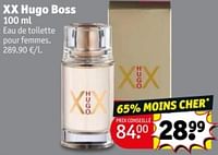 Promotions Xx hugo boss - Hugo Boss - Valide de 07/05/2024 à 12/05/2024 chez Kruidvat