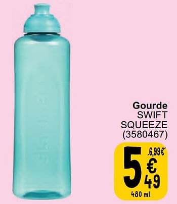 Promotions Gourde swift squeeze - Sistema - Valide de 07/05/2024 à 18/05/2024 chez Cora