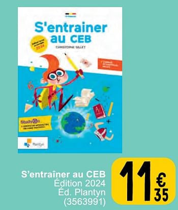 Promotions S’entraîner au ceb - Produit maison - Cora - Valide de 07/05/2024 à 18/05/2024 chez Cora