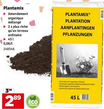 Promotions Plantamix - Plantamix - Valide de 07/05/2024 à 16/05/2024 chez Mr. Bricolage