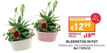 Promotions Bloemstuk in pot - Produit maison - Trafic  - Valide de 08/05/2024 à 11/05/2024 chez Trafic