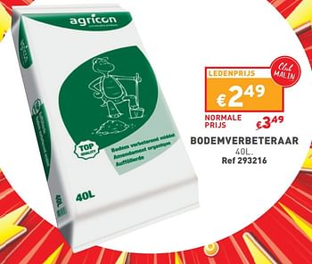 Promotions Bodemverbeteraar - Agricon - Valide de 08/05/2024 à 11/05/2024 chez Trafic
