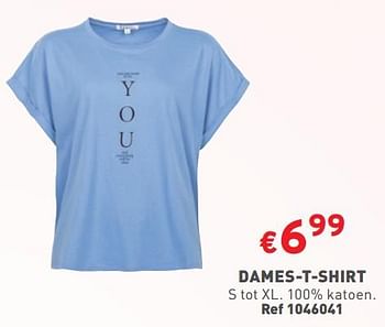 Promoties Dames-t-shirt - Huismerk - Trafic  - Geldig van 08/05/2024 tot 11/05/2024 bij Trafic