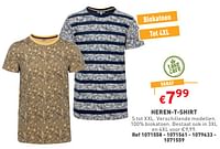 Promoties Heren-t-shirt - Huismerk - Trafic  - Geldig van 08/05/2024 tot 11/05/2024 bij Trafic
