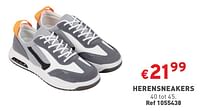 Promoties Herensneakers - Huismerk - Trafic  - Geldig van 08/05/2024 tot 11/05/2024 bij Trafic