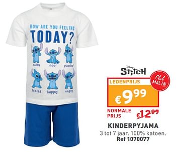 Promotions Kinderpyjama - Disney - Valide de 08/05/2024 à 11/05/2024 chez Trafic