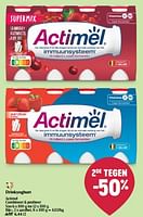 Promoties Drinkyoghurt actimel aardbei - Danone - Geldig van 08/05/2024 tot 15/05/2024 bij Delhaize