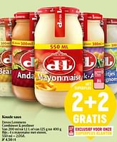 Promoties Mayonaise met eieren - Devos Lemmens - Geldig van 08/05/2024 tot 15/05/2024 bij Delhaize