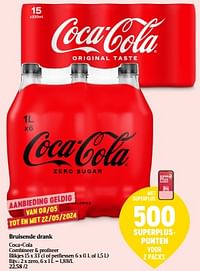 Bruisende drank coca-cola zero-Coca Cola