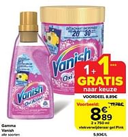 Promoties Vlekverwijderaar gel pink - Vanish - Geldig van 08/05/2024 tot 14/05/2024 bij Carrefour