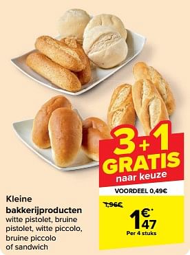 Promotions Kleine bakkerijproducten - Produit maison - Carrefour  - Valide de 08/05/2024 à 14/05/2024 chez Carrefour