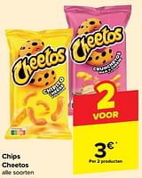 Promoties Chips cheetos - Cheetos  - Geldig van 08/05/2024 tot 14/05/2024 bij Carrefour