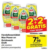 Handafwasmiddel lemon max power-Dreft