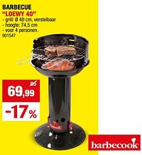 Barbecue loewy 40-Barbecook