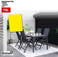 Verstelbare stoel aruba-Hartman