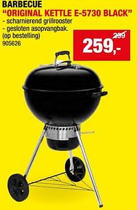 Barbecue original kettle e-5730 black-Weber