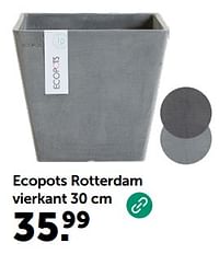 Ecopots rotterdam vierkant-Ecopots