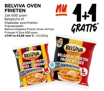 Promotions Belviva klassieke frieten oven airfryer friteuse m size - Belviva - Valide de 08/05/2024 à 14/05/2024 chez Jumbo