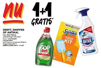 Promoties Dreft platinum quickwash original afwasmiddel - Dreft - Geldig van 08/05/2024 tot 14/05/2024 bij Jumbo