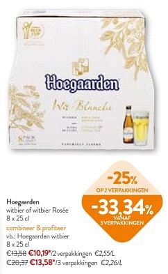Promotions Hoegaarden witbier - Hoegaarden - Valide de 08/05/2024 à 21/05/2024 chez OKay