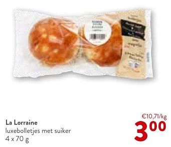 Promotions La lorraine luxebolletjes met suiker - La Lorraine - Valide de 08/05/2024 à 21/05/2024 chez OKay