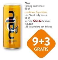 Promoties Nalu fruity exotic - Nalu - Geldig van 08/05/2024 tot 21/05/2024 bij OKay